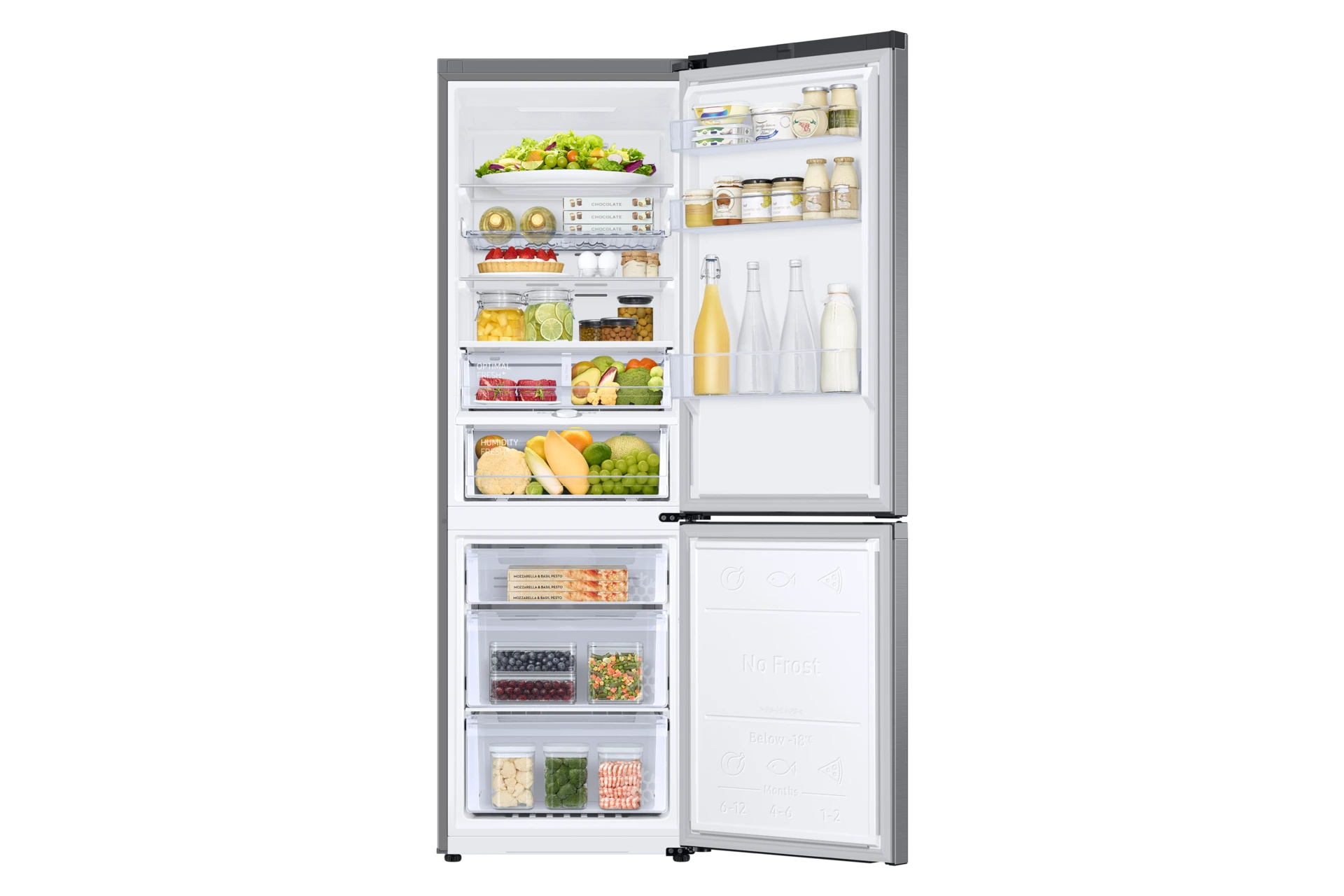 Lodówka AI z dolnym zamrażalnikiem No Frost AI Energy Mode wys. 185,3 cm RB34C675DS9/EF — widok 6