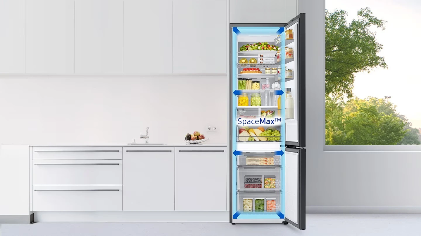Samsung RB34C7B5D22/EF — SpaceMax i wykorzystanie wnętrza