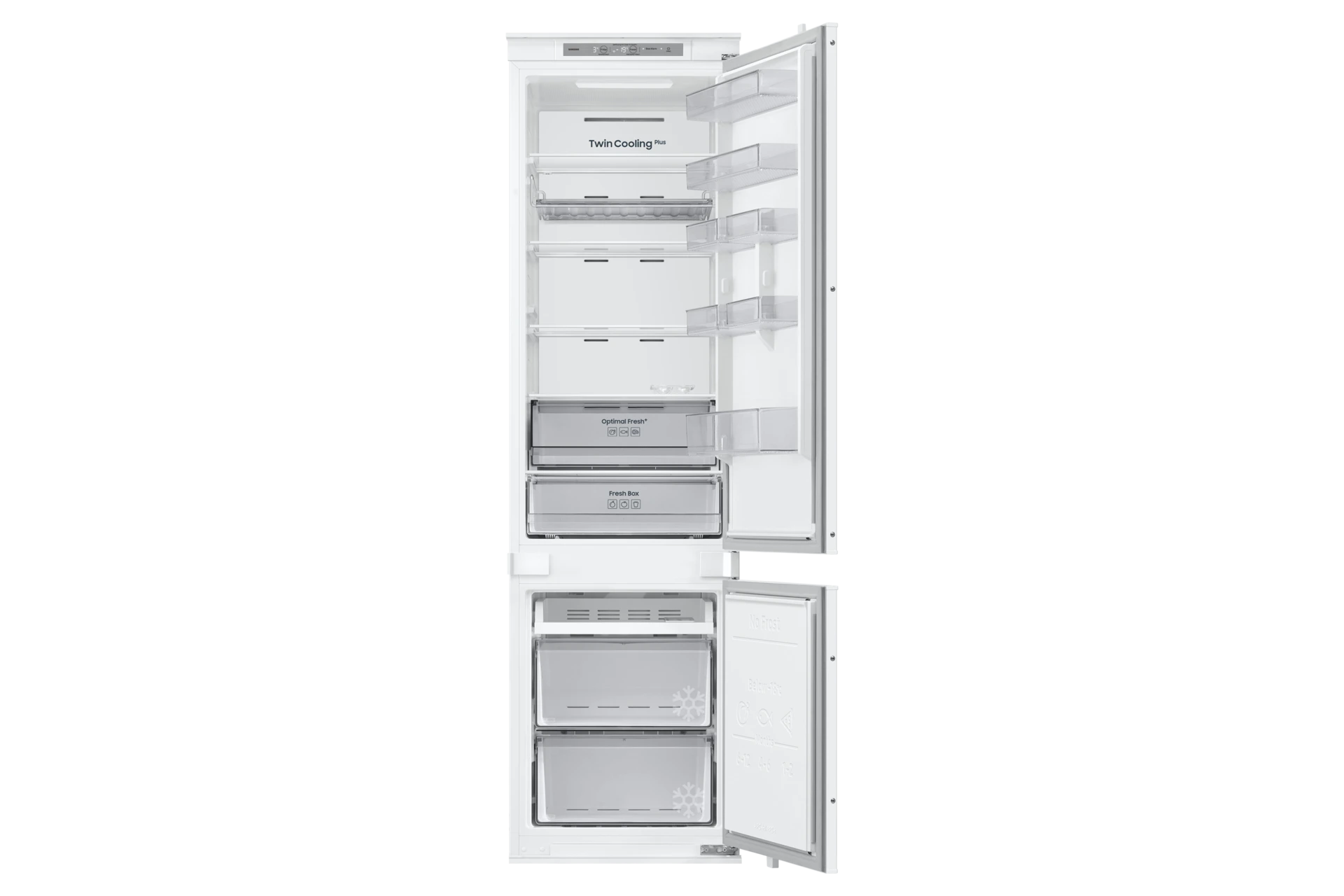 Lodówka do zabudowy AI No Frost Twin Cooling Plus™ wys. 193,5 cm BRB70F30AES0EO — widok 5