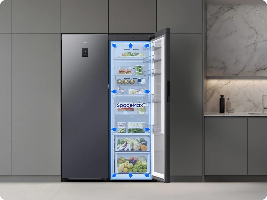 Samsung RR80H39CCFEO — SpaceMax i wykorzystanie wnętrza