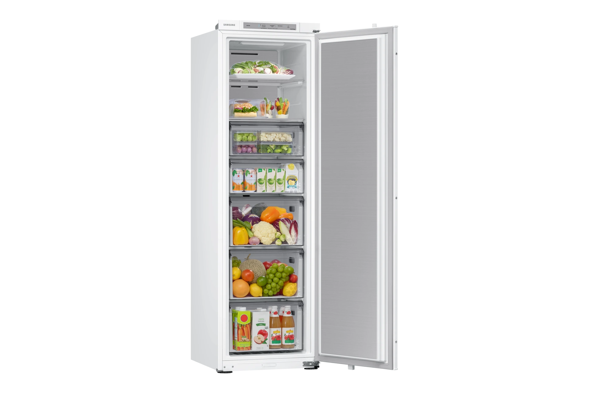 Zamrażarka do zabudowy jednodrzwiowa No Frost AI Energy Mode wys. 177,5 cm BRZ22700EWW/EF — widok 9