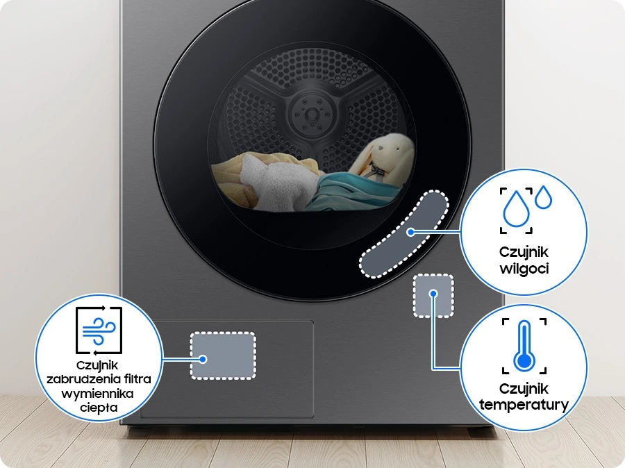 Samsung DV90F09F4SU4 — Optimal Dry