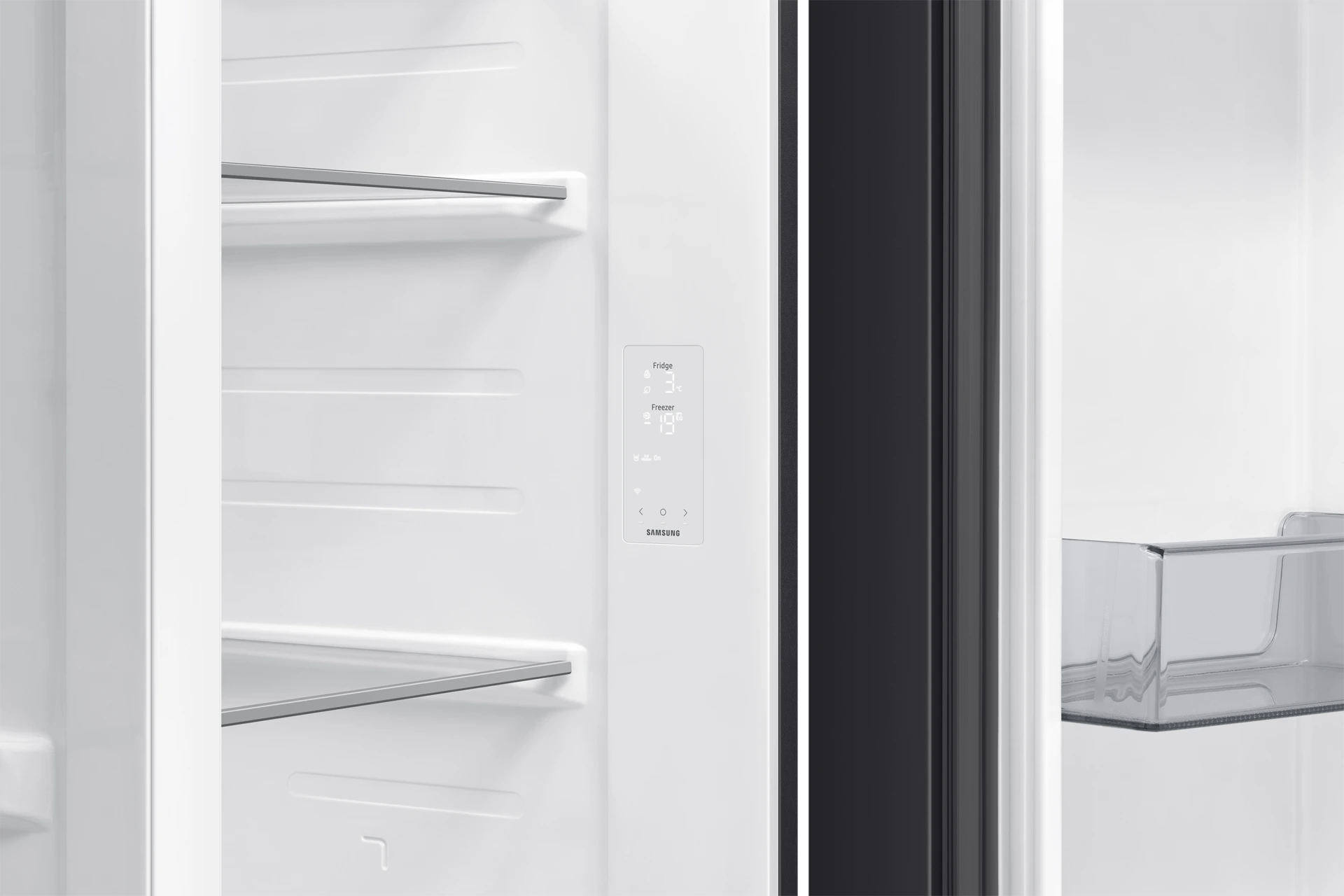 Lodówka Side by Side AI No Frost SpaceMax™ wys. 178,6 cm RS70F64KEBEO — widok 10