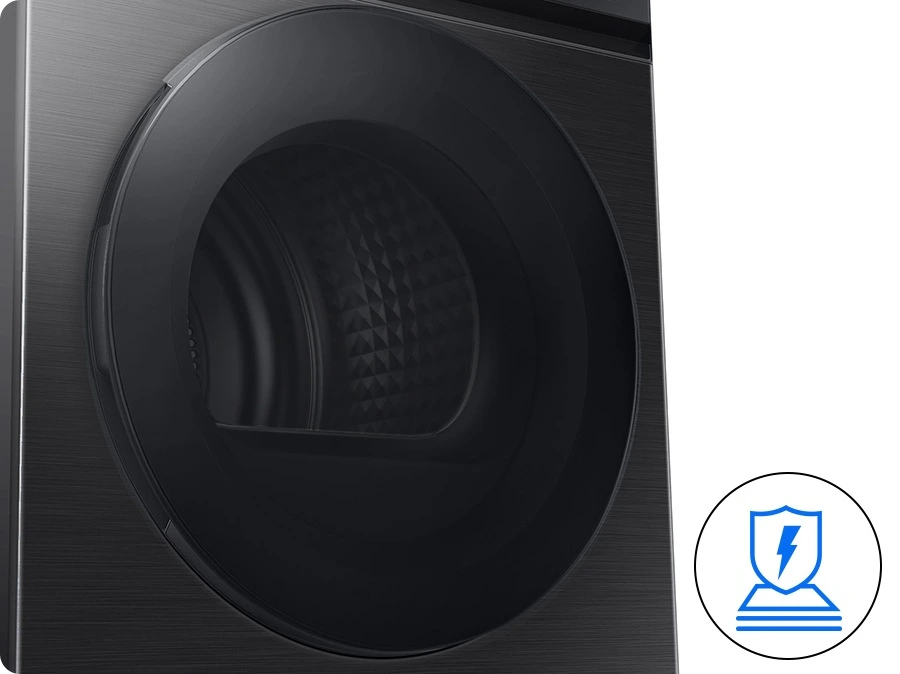 Samsung DV90DB8845GBU4 — Drzwi ze szkła hartowanego