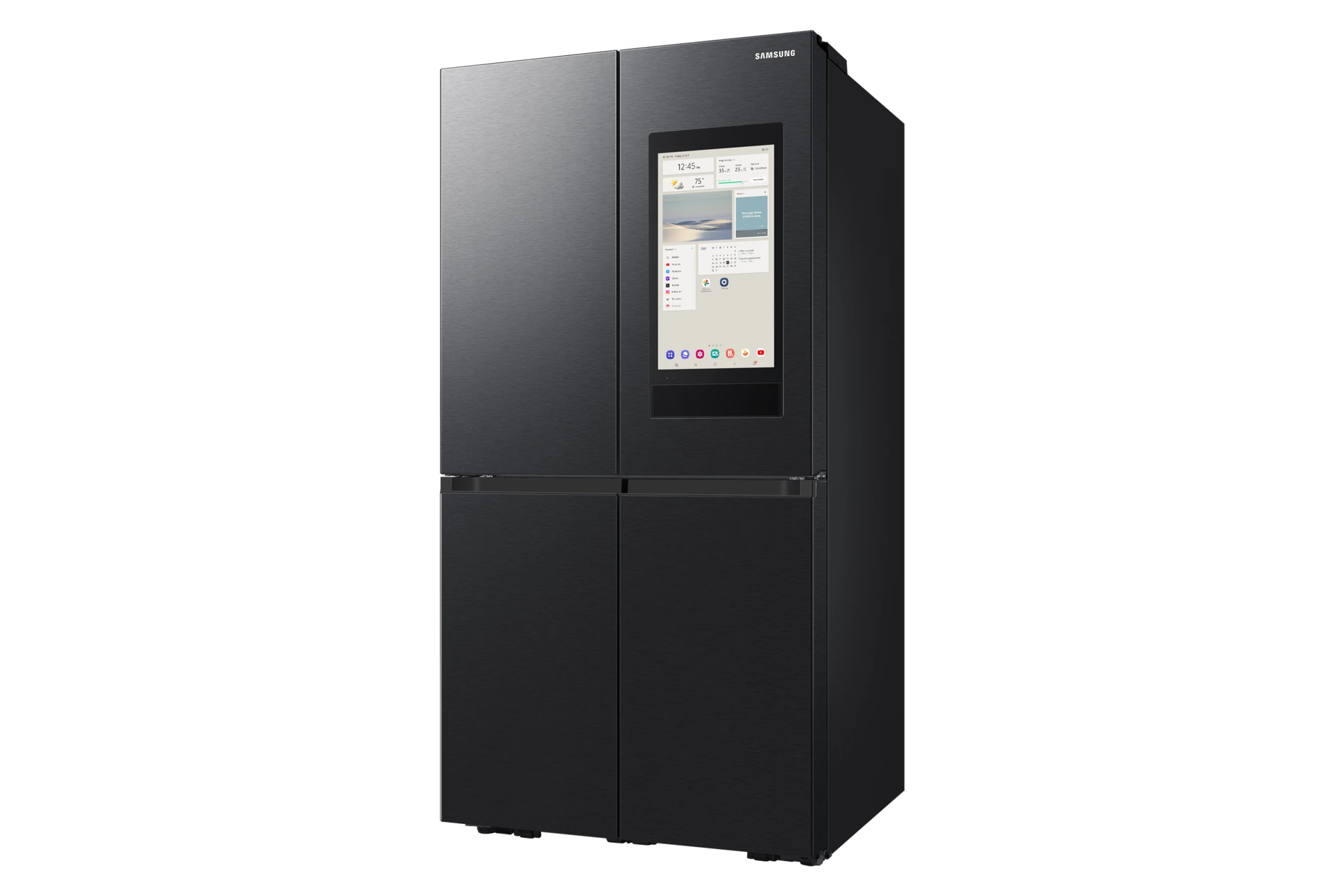 Lodówka Multidoor AI Family Hub™ 21.5" No Frost AI Vision wys. 183 cm RF65DG9H0EB1EO — widok 3