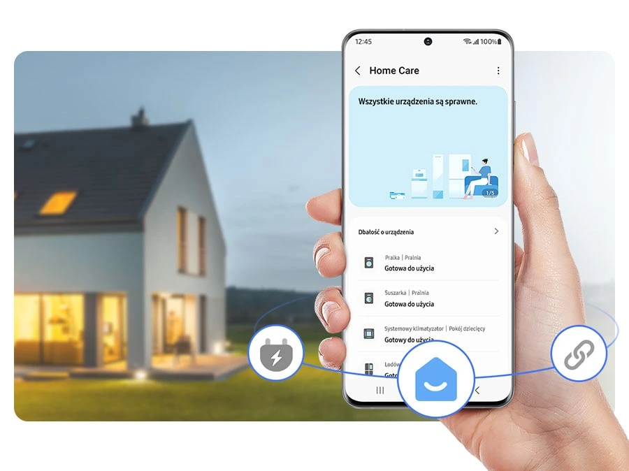 Samsung WW11DG6B85LKU4 — SmartThings Home Care