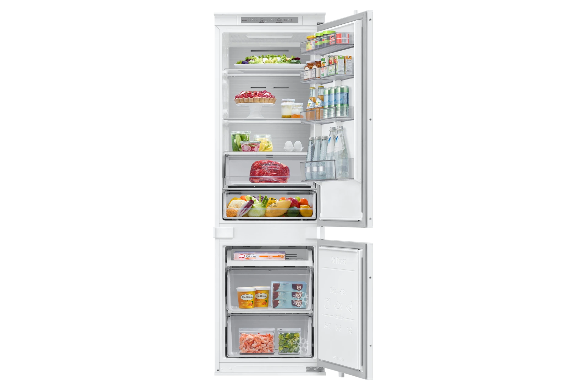Lodówka do zabudowy AI No Frost SpaceMax™ wys. 177,5 cm BRB80F26DES0EO — widok 1