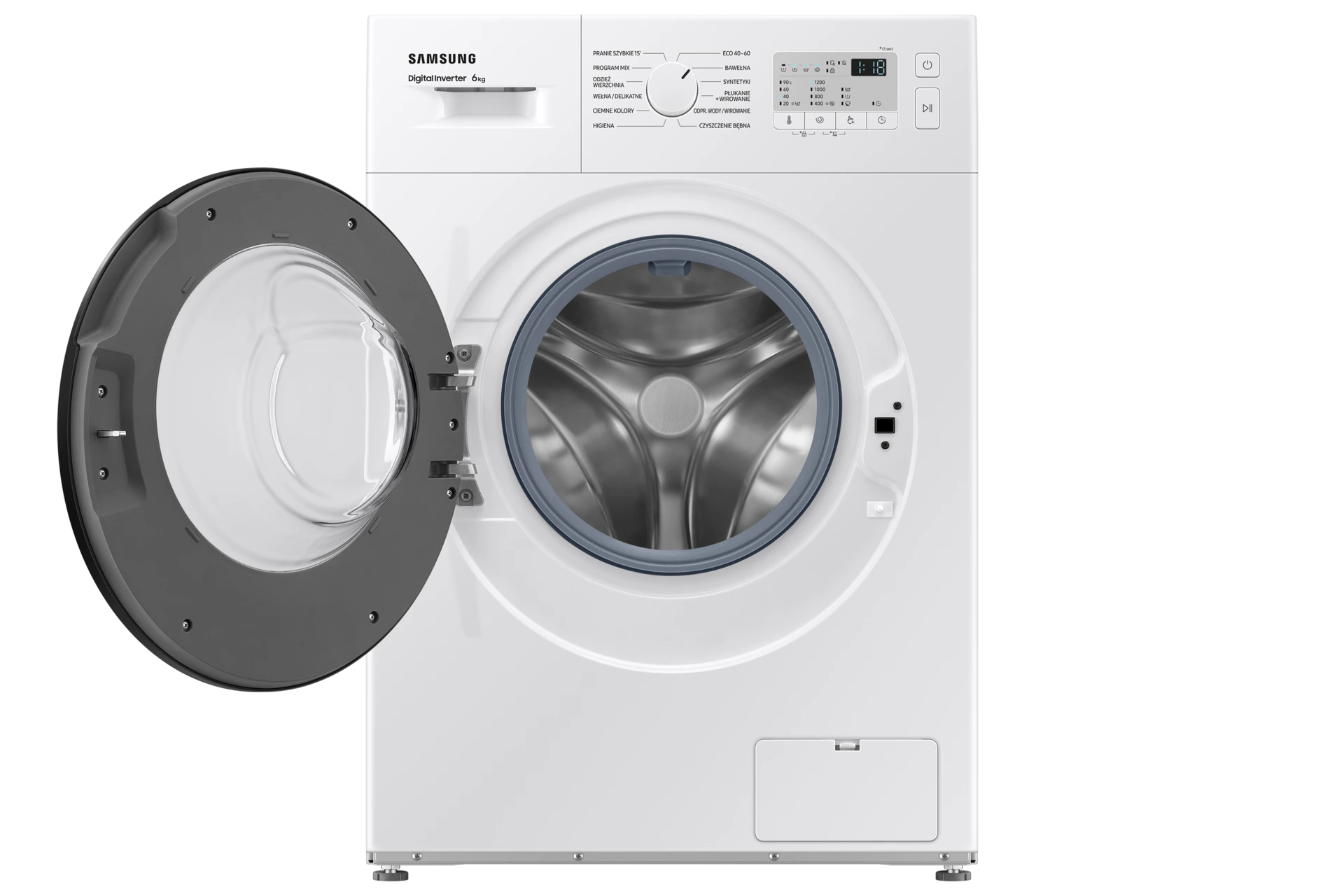 Pralka Slim Higieniczna Para Program Szybki 15' WW60A3120BH/EO Seria 3000 — widok 6
