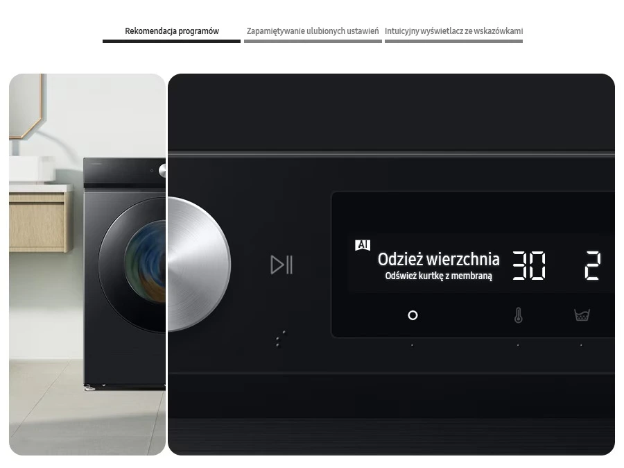 Samsung WD90DG6G94BBU4 — Panel AI Control