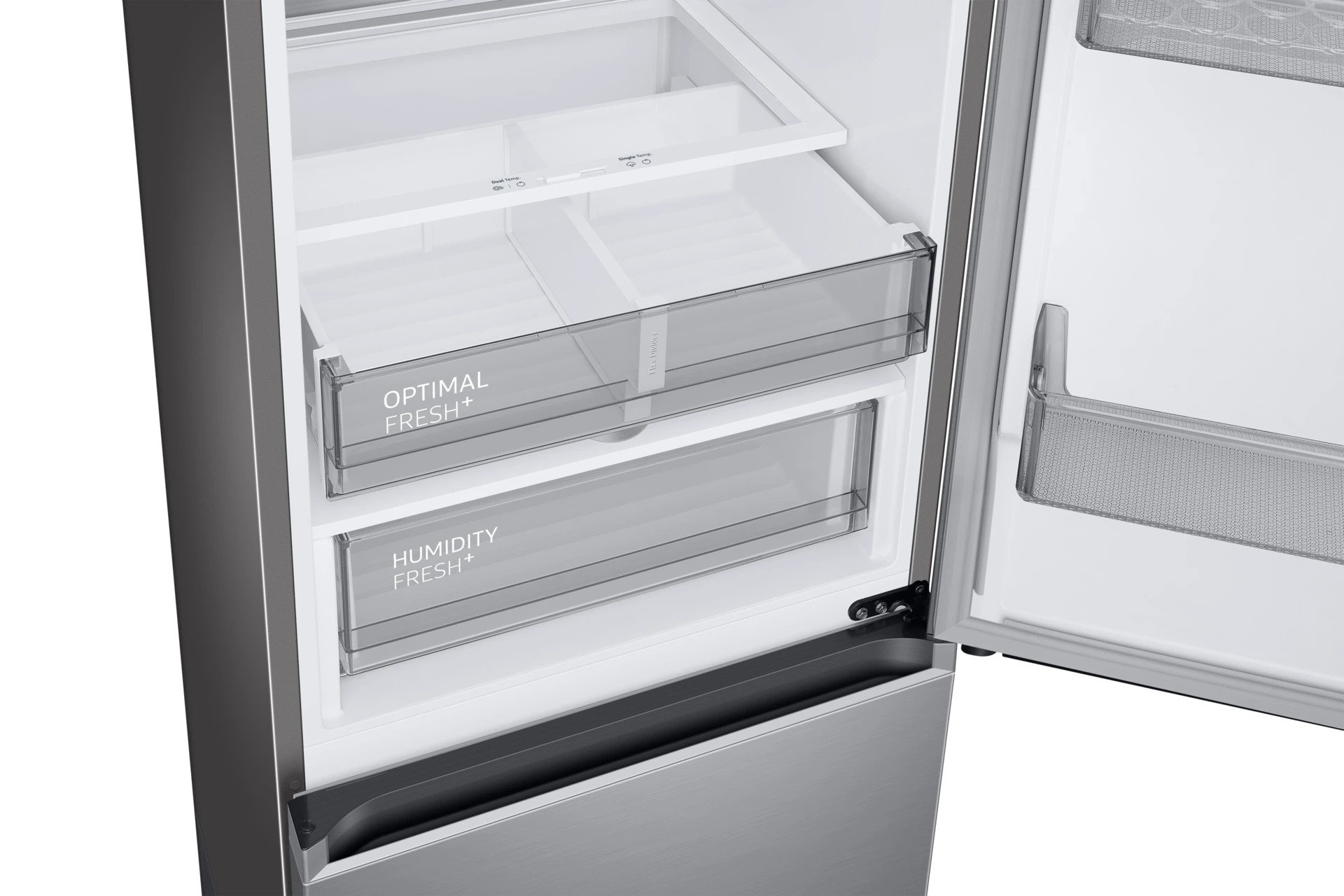Lodówka AI z dolnym zamrażalnikiem No Frost SpaceMax™ wys. 185,3 cm RB34C775CS9/EF — widok 7