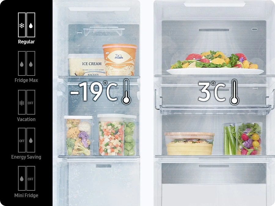 Samsung RS80F66KBFEO — CoolSelect+