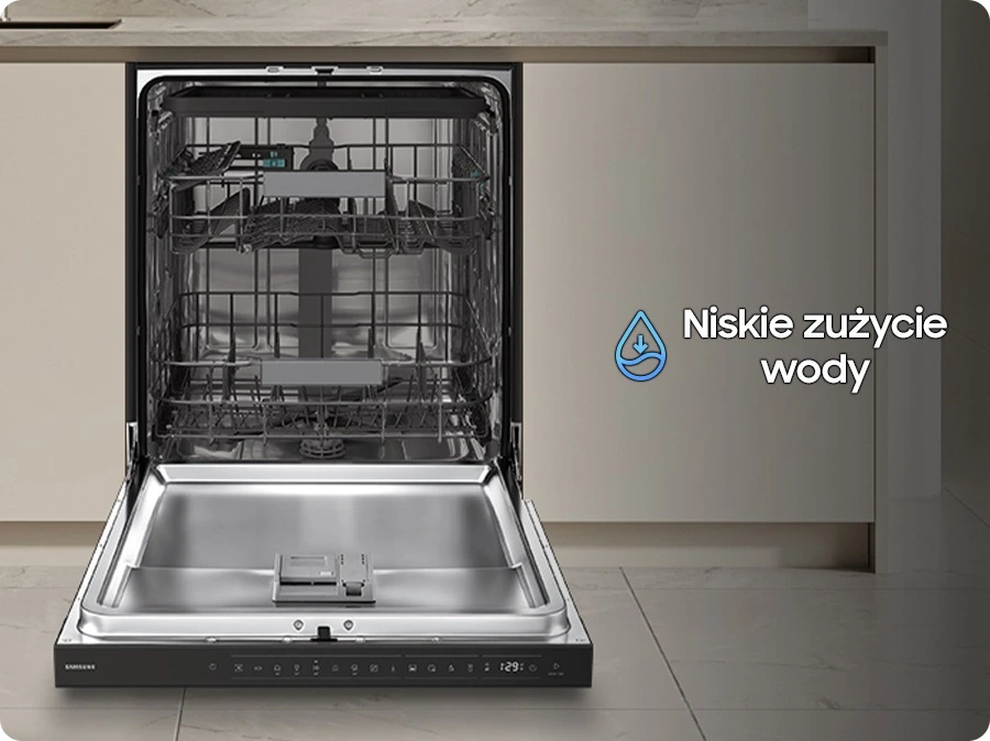 Samsung DW80H73YBUFU1 — Zużycie wody w wybranym cyklu
