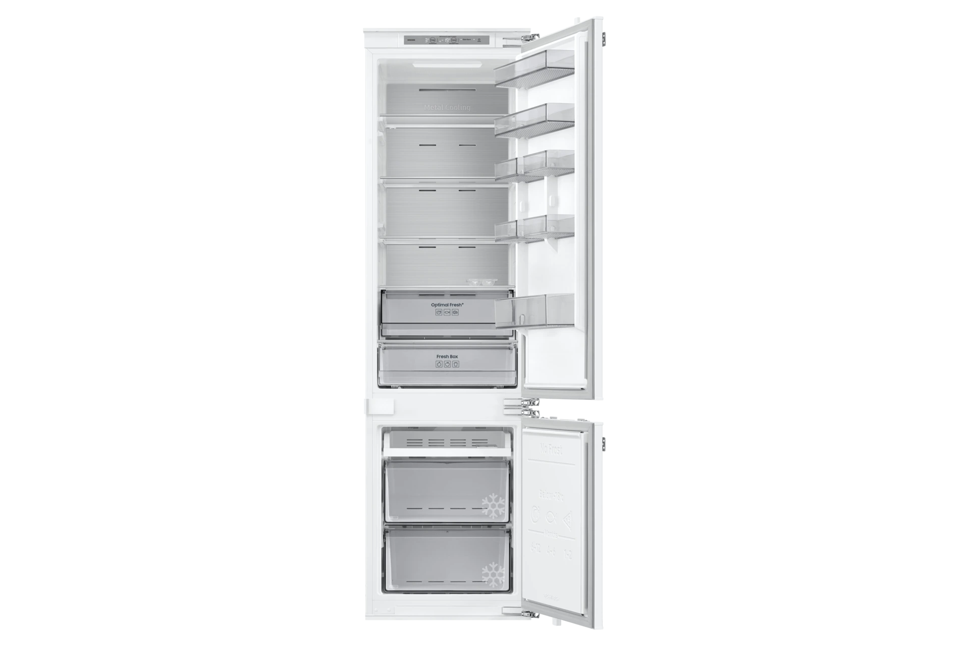 Lodówka do zabudowy AI No Frost Twin Cooling Plus™ wys. 193,5 cm BRB80F30BEF0EO — widok 5