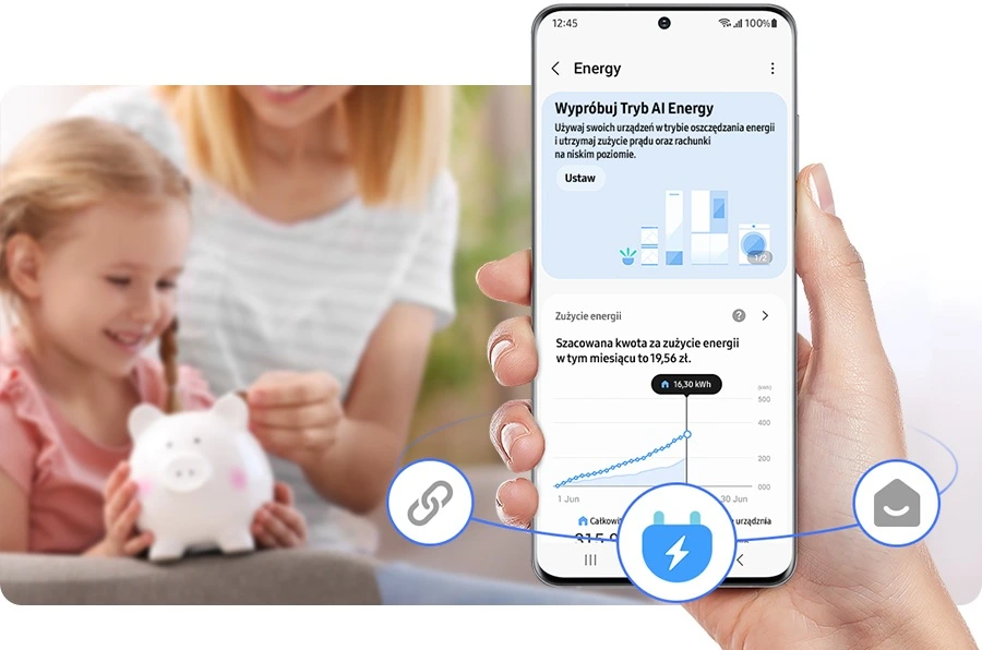 Samsung WW90CGC04DTHEO — SmartThings Energy