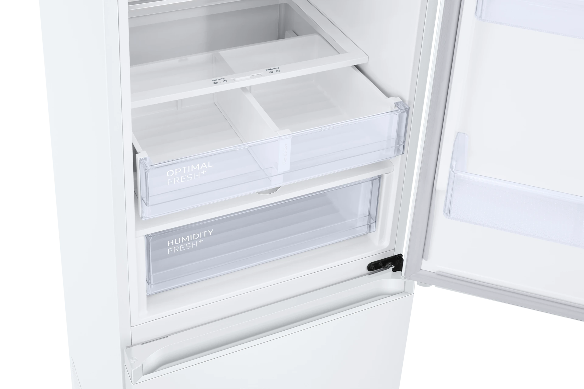 Lodówka AI z dolnym zamrażalnikiem No Frost AI Energy Mode wys. 203 cm RB38C605CWW/EF — widok 7