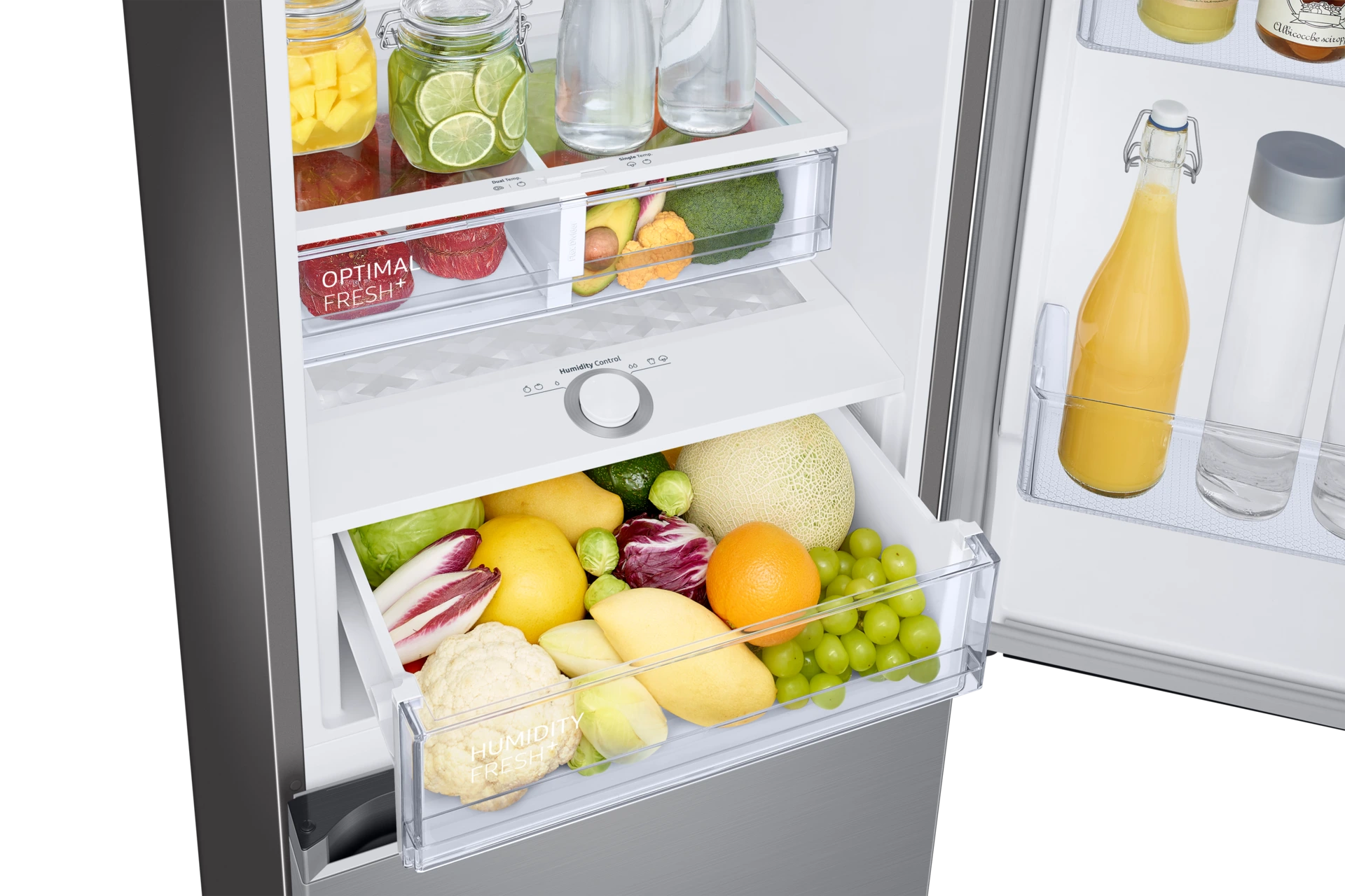 Lodówka AI z dolnym zamrażalnikiem No Frost AI Energy Mode wys. 185,3 cm RB34C675DS9/EF — widok 9