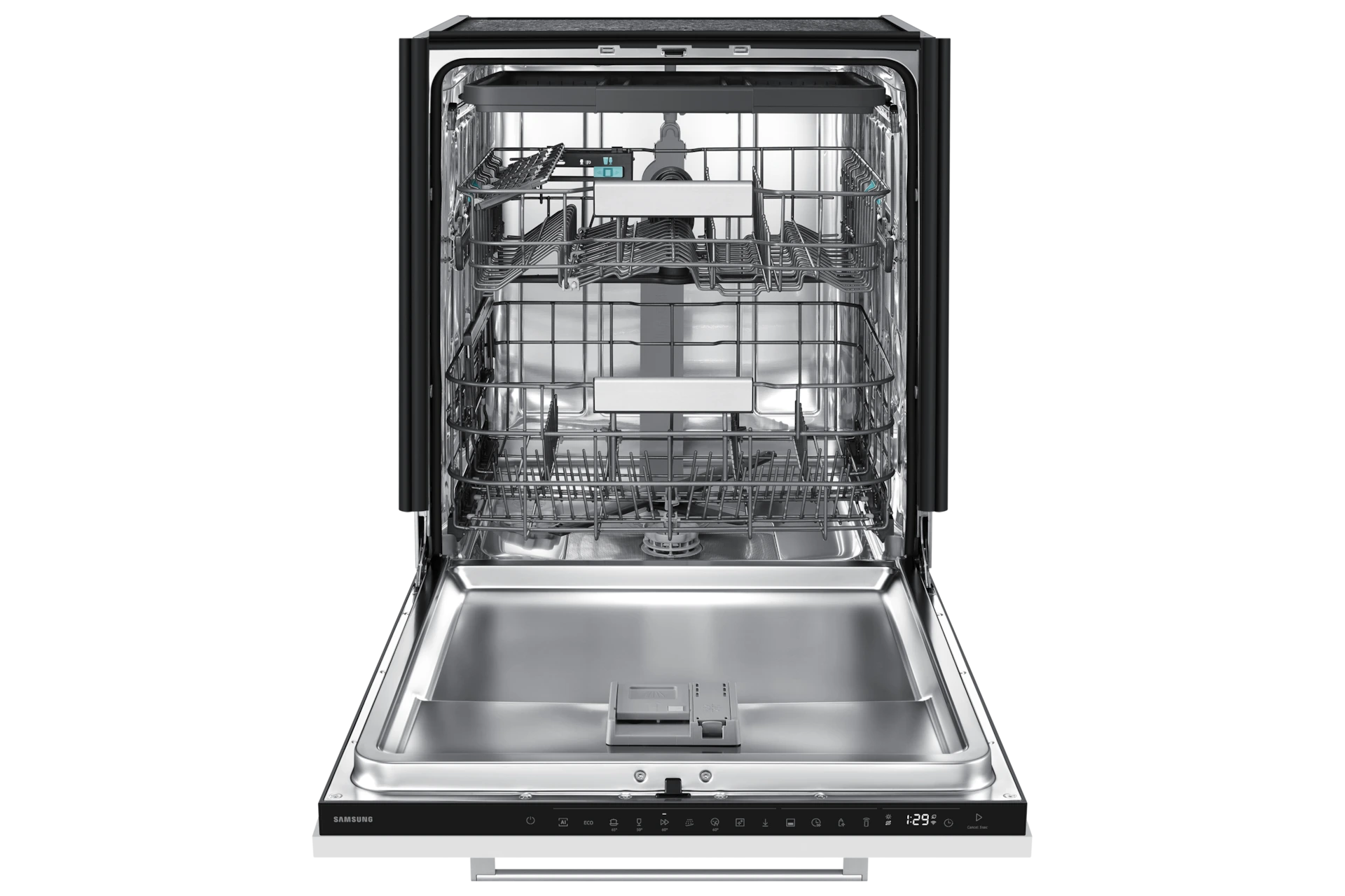 Zmywarka do zabudowy z programem AI Wash bez panelu 60 cm DW80H73QBB0U1 — widok 3