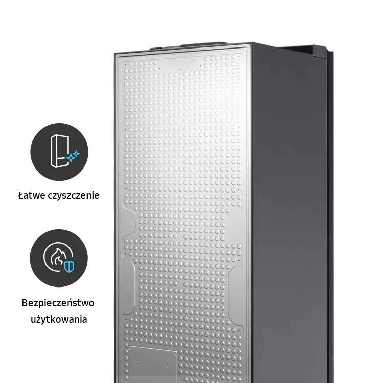 Samsung RB38C7B6BAP/EF — Płaski tył Clean Back
