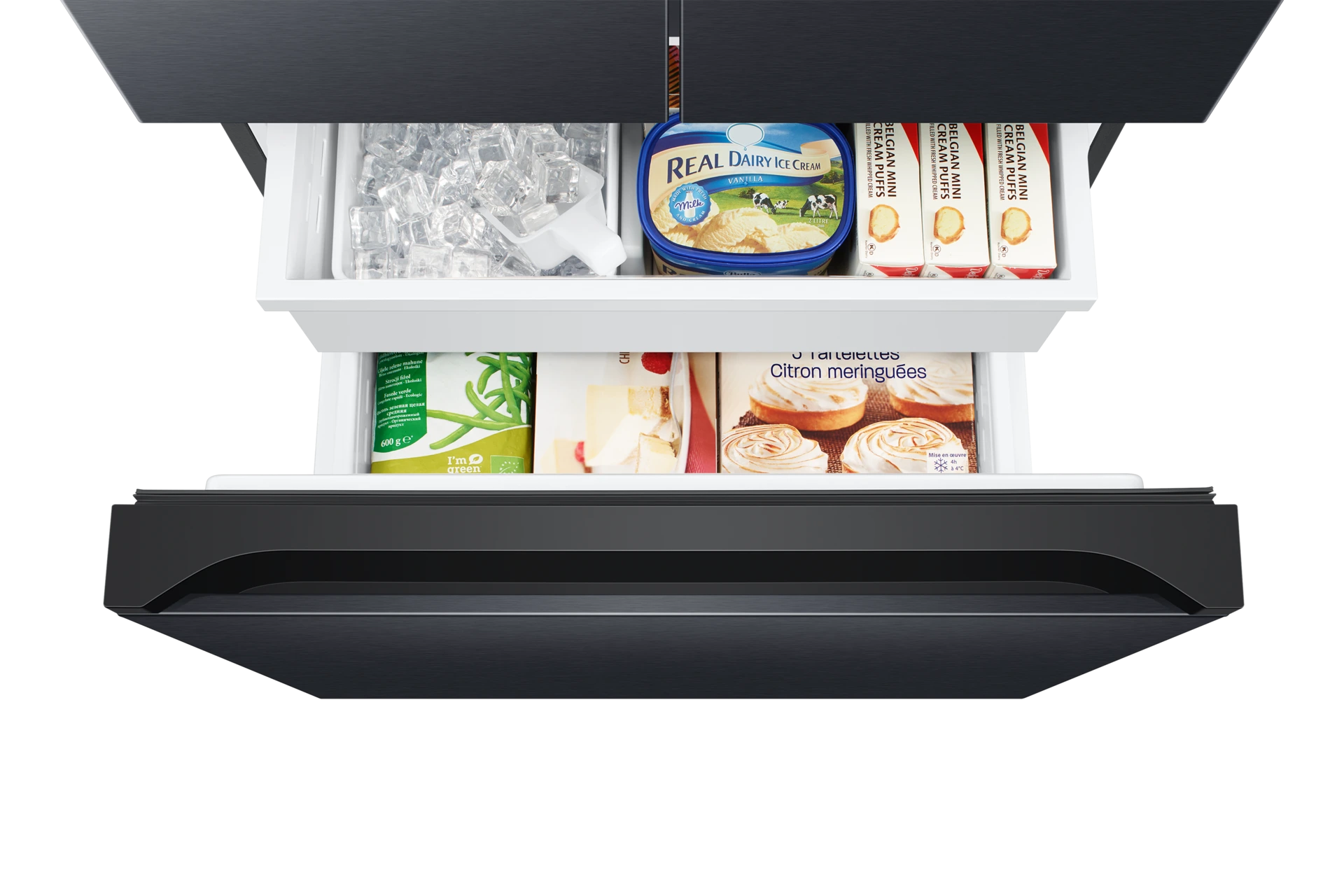 Lodówka Frenchdoor Slim AI No Frost Twin Cooling Plus™ wys. 177,6 cm RF50C530EB1/EO — widok 11