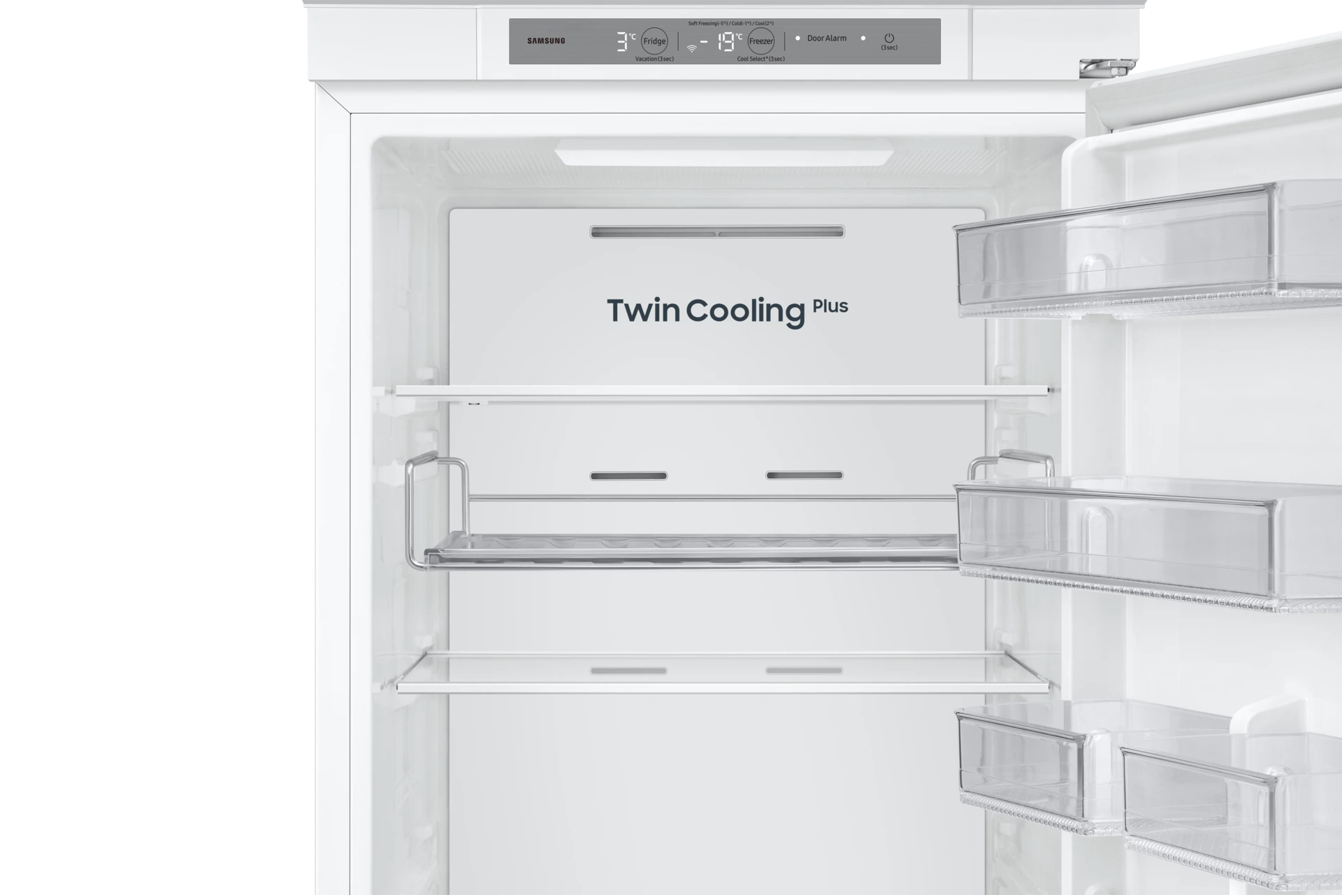 Lodówka do zabudowy AI No Frost Twin Cooling Plus™ wys. 193,5 cm BRB70F30AES0EO — widok 7