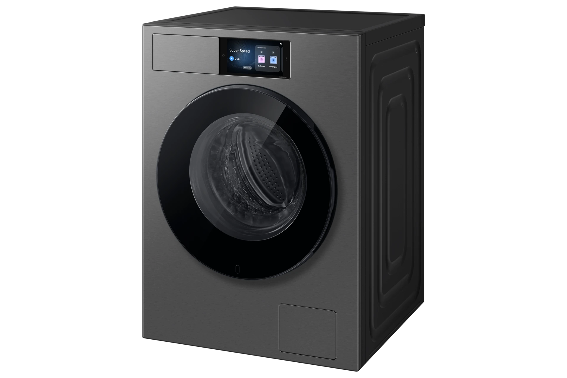 Pralka Bespoke AI Ecobubble™ Ekran 7" WF90H11C4ST2 Seria 9000 — widok 3