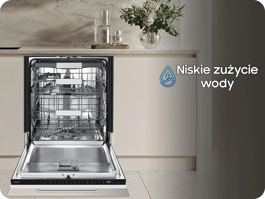 Samsung DW80H77NAB0U1 — Zużycie wody w wybranym cyklu