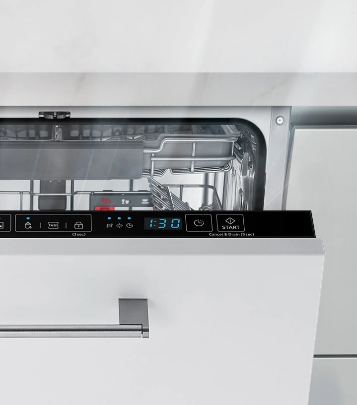 Samsung DW60A6092BB/EO — Automatyczne otwarcie po zmywaniu