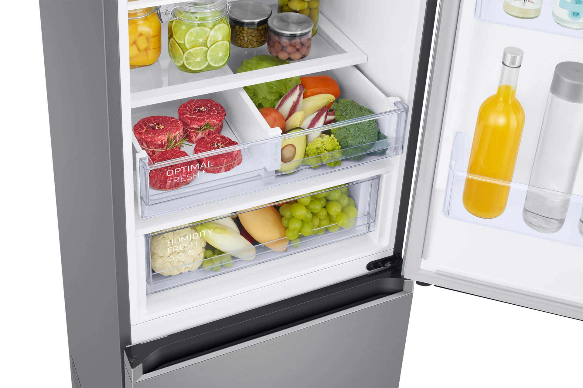 Lodówka AI z dolnym zamrażalnikiem No Frost AI Energy Mode wys. 203 cm RB38C607AS9/EF — widok 8