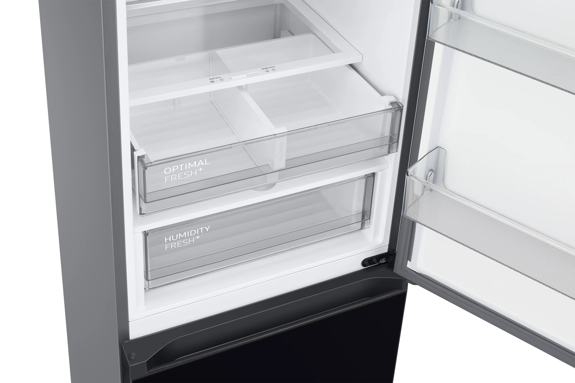 Lodówka Bespoke AI z dolnym zamrażalnikiem No Frost Optimal Fresh + wys. 203 cm RB38C7B5D22/EF — widok 6