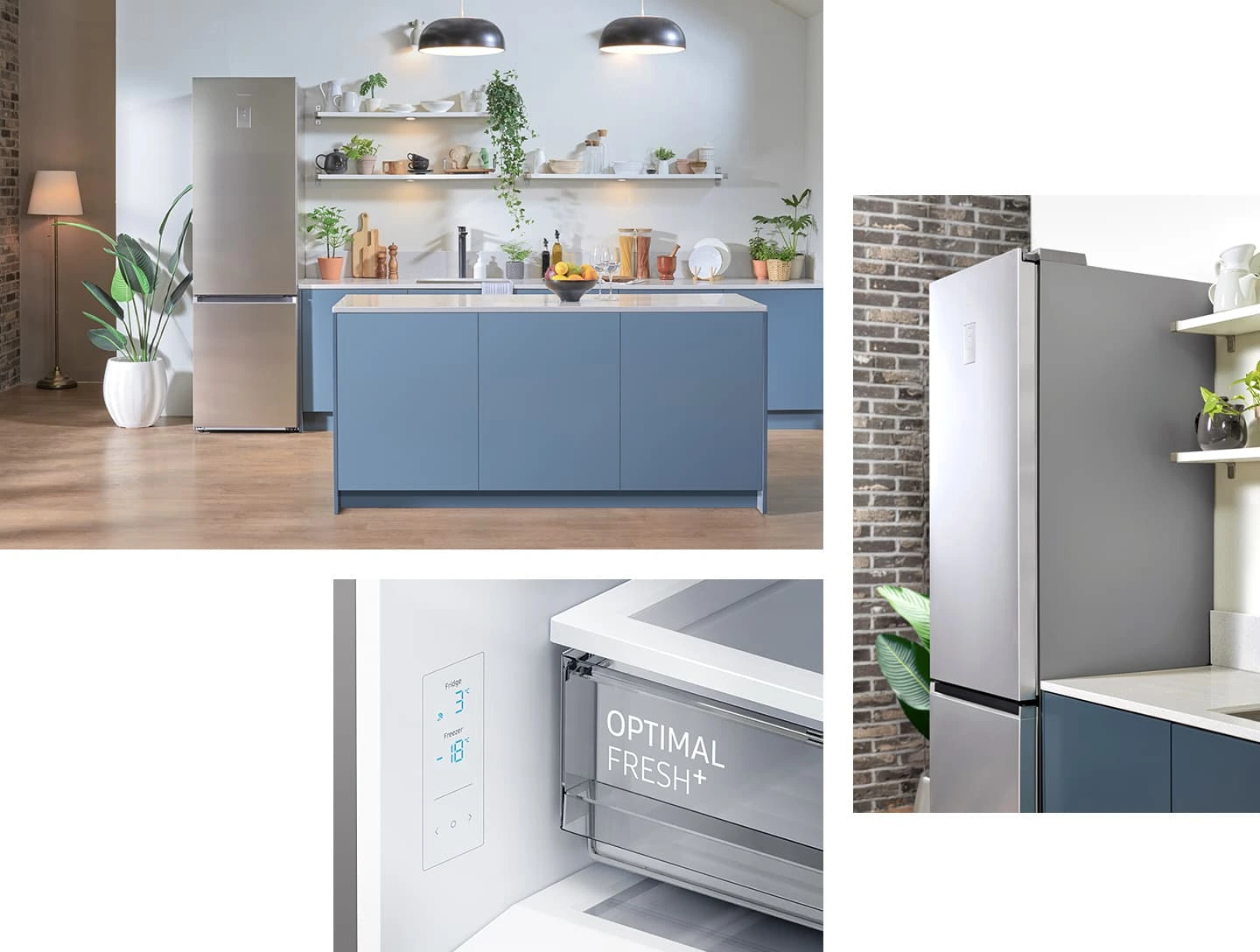Samsung RB38C705CB1/EF — Prosta linia frontu