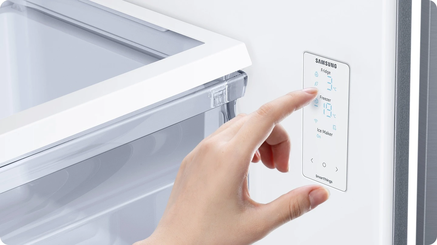 Samsung RF50C530EB1/EO — Panel sterujący wewnątrz