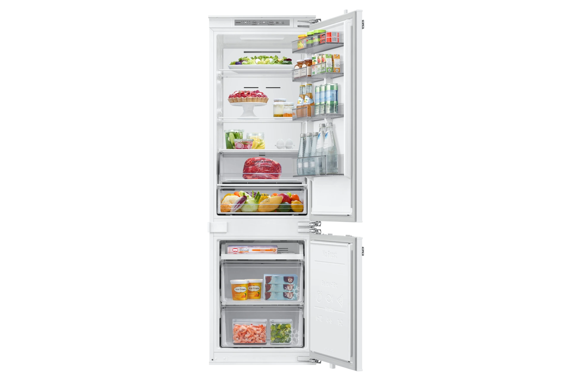 Lodówka do zabudowy AI No Frost SpaceMax™ wys. 177,5 cm BRB70F26DEF0EO — widok 1