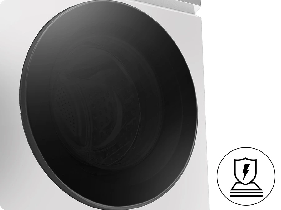 Samsung WW11DB7B34GWU4 — Drzwi ze szkła hartowanego