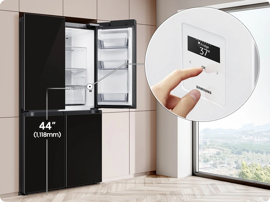 Samsung RF65DB960E22EO — Panel sterujący wewnątrz