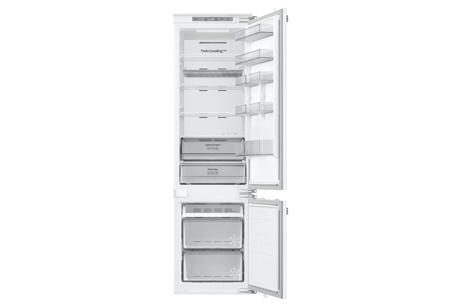 Lodówka do zabudowy AI No Frost Twin Cooling Plus™ wys. 193,5 cm BRB70F30AEF0EO — widok 5
