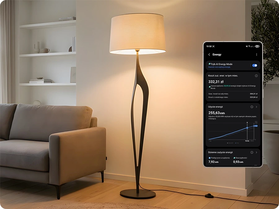Samsung DW80H73WBI0U1 — Tryb AI Energy Mode