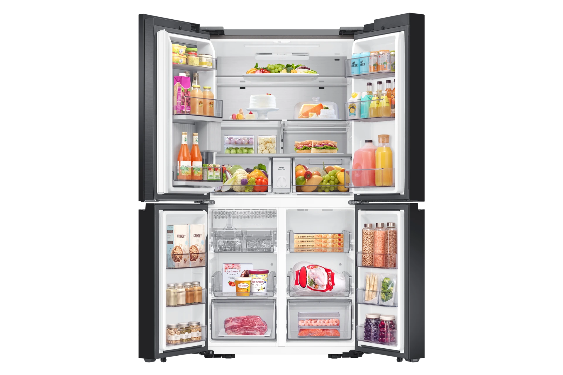 Lodówka Multidoor AI No Frost Triple Cooling™ wys. 185,3 cm RF65DB960E22EO — widok 6