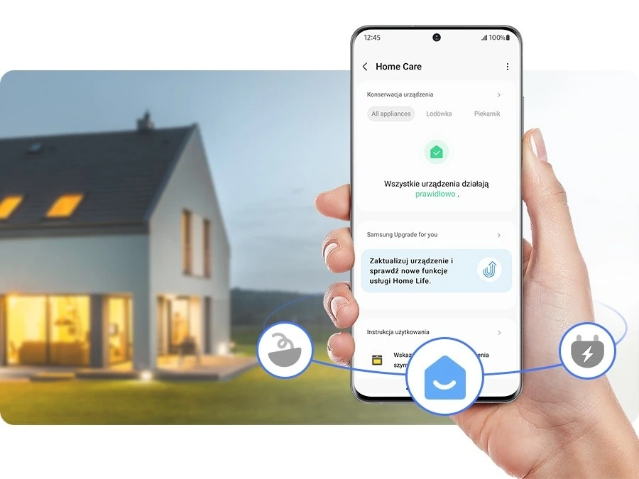 Samsung RB34C672DBN/EF — SmartThings Home Care