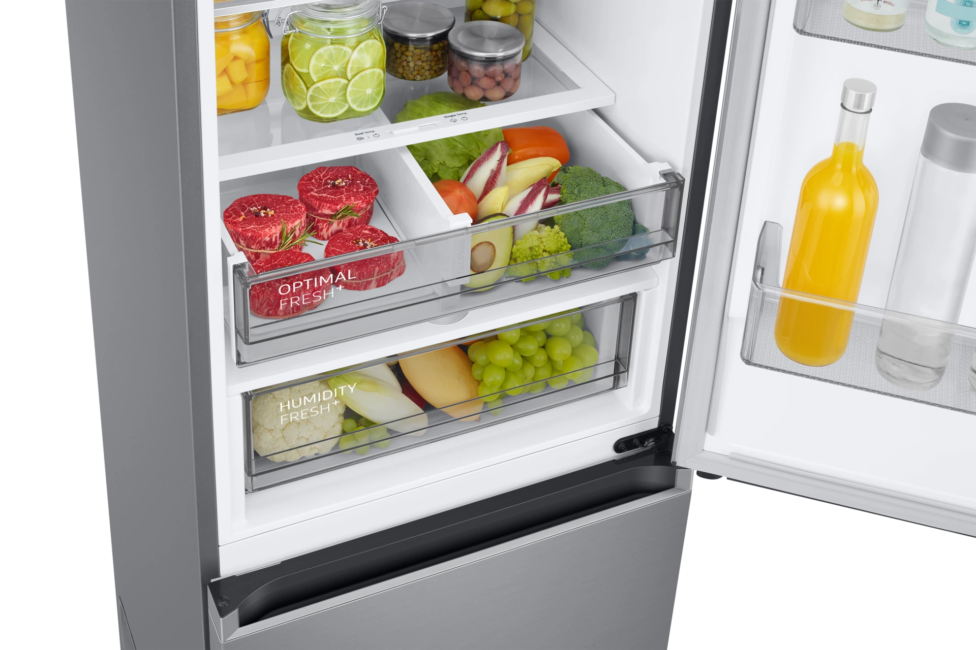 Lodówka AI z dolnym zamrażalnikiem No Frost SpaceMax™ wys. 203 cm RB38C775CS9/EF — widok 7