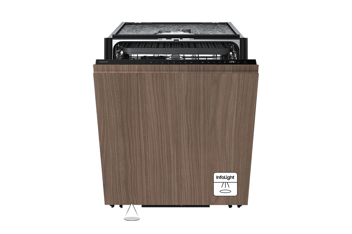 Zmywarka do zabudowy z programem AI Wash bez panelu 60 cm DW80H73QBB0U1 — widok 1