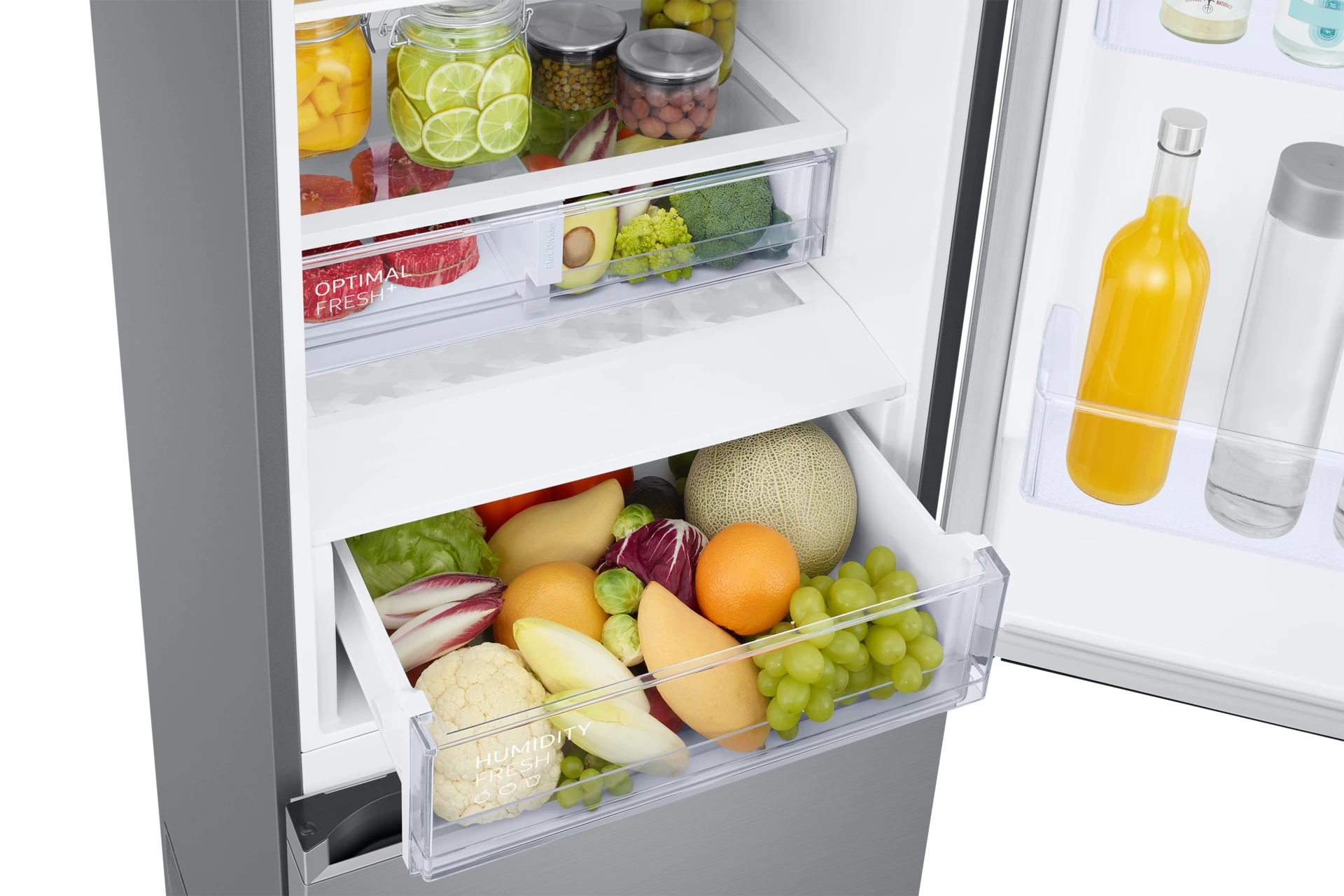 Lodówka AI z dolnym zamrażalnikiem No Frost AI Energy Mode wys. 203 cm RB38C607AS9/EF — widok 9