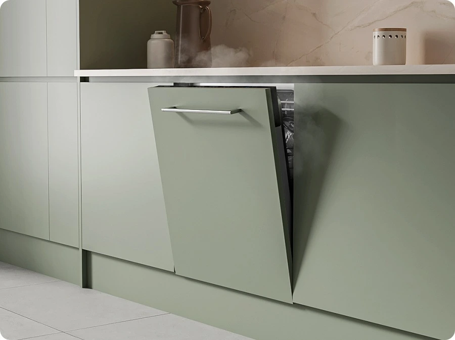 Samsung DW70H73WCI0U1 — Automatyczne otwarcie po zmywaniu