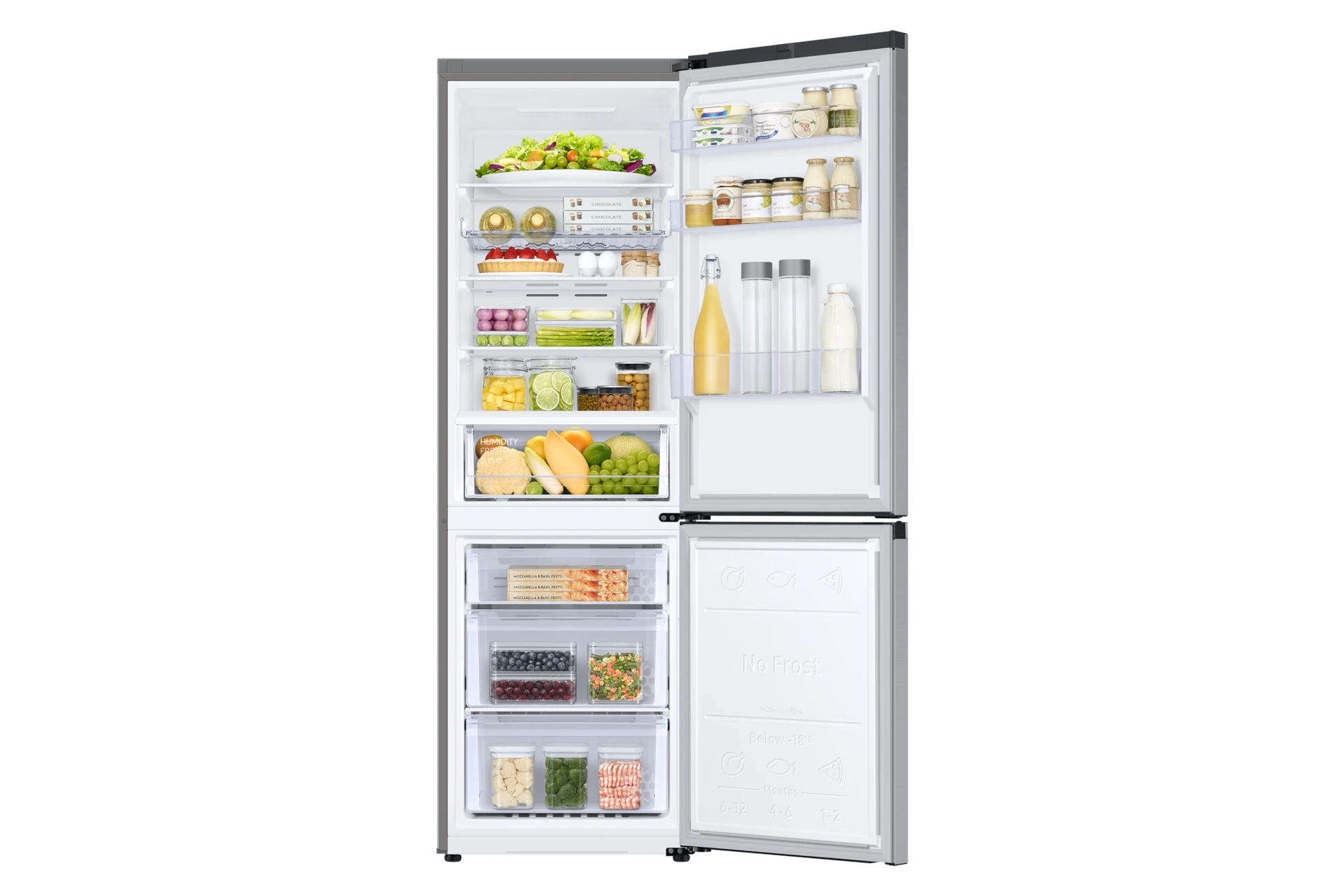 Lodówka AI z dolnym zamrażalnikiem No Frost AI Energy Mode wys. 185,3 cm RB34C672DSA/EF — widok 6