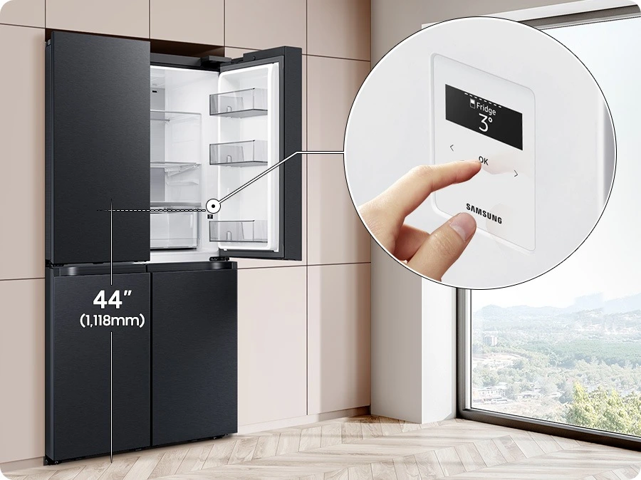 Samsung RF65DG9H0EB1EO — Panel sterujący wewnątrz