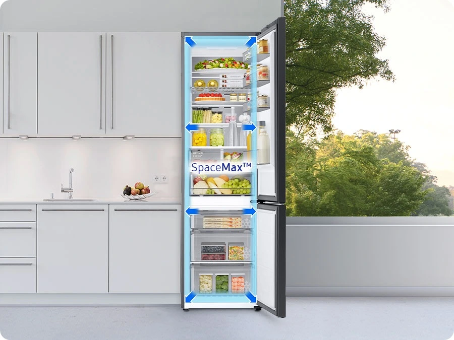 Samsung RB38C7B6A39/EF — SpaceMax i wykorzystanie wnętrza
