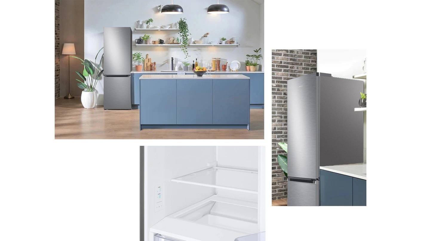Samsung RB38C605CWW/EF — Prosta linia frontu