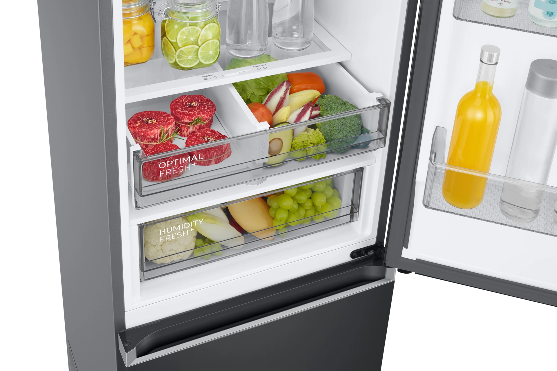 Lodówka AI z dolnym zamrażalnikiem No Frost SpaceMax™ wys. 203 cm RB38C776CB1/EF — widok 8