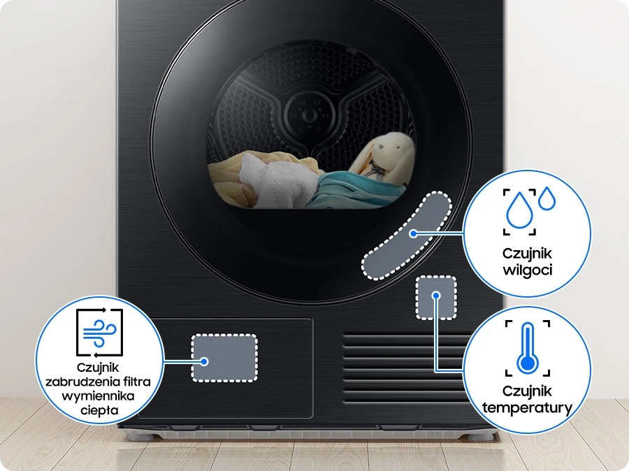Samsung DV90DB8845GBU4 — Optimal Dry