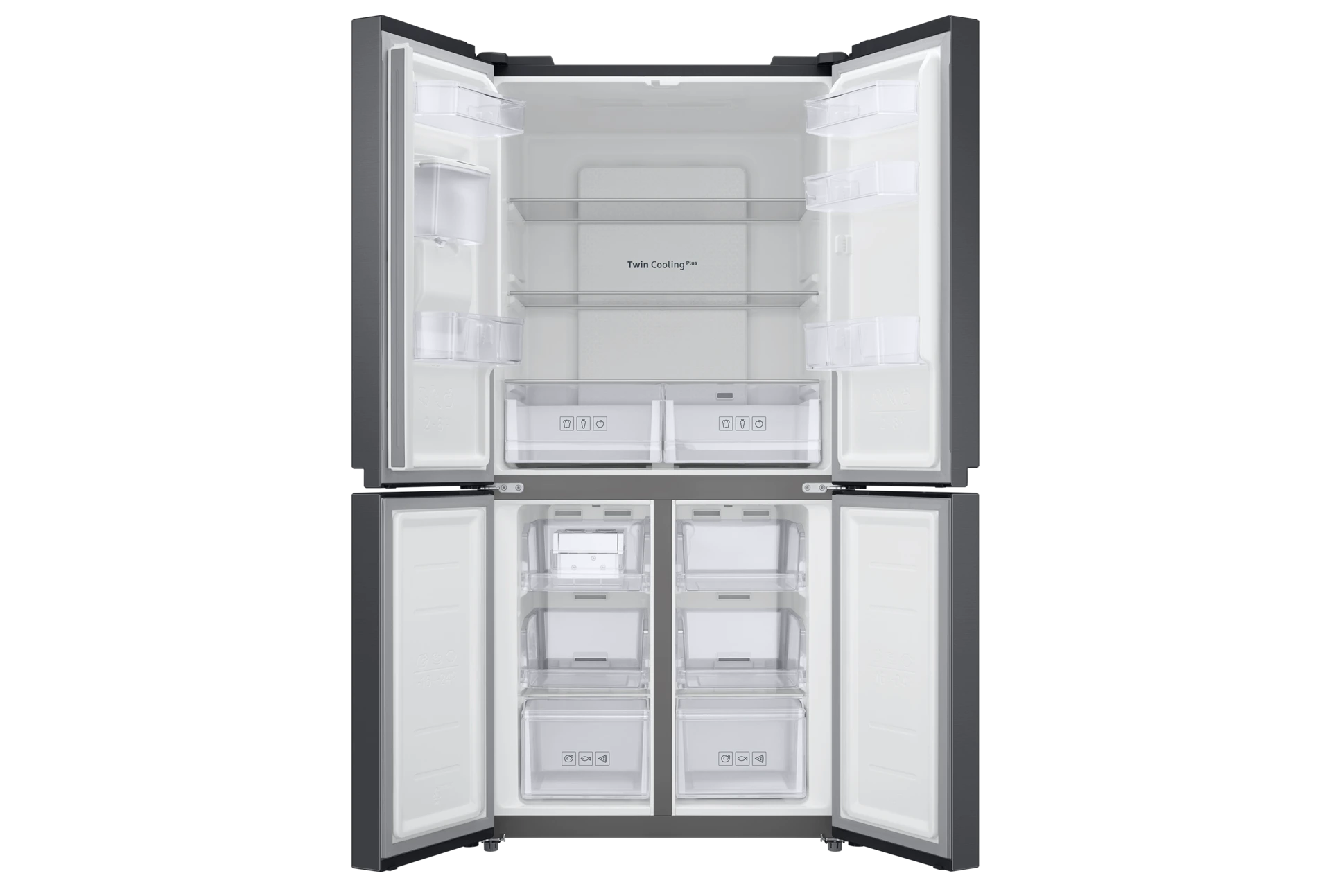Lodówka Multidoor Slim No Frost Twin Cooling Plus™ wys. 179,3 cm RF48A401EB4/EO — widok 4