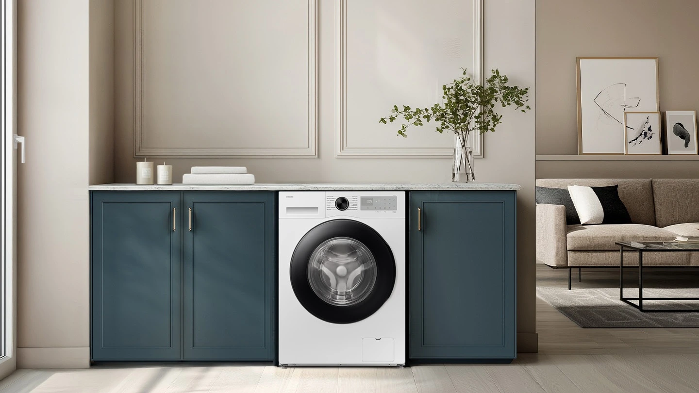 Samsung WW80FG5L32AHEO — aranżacja producenta